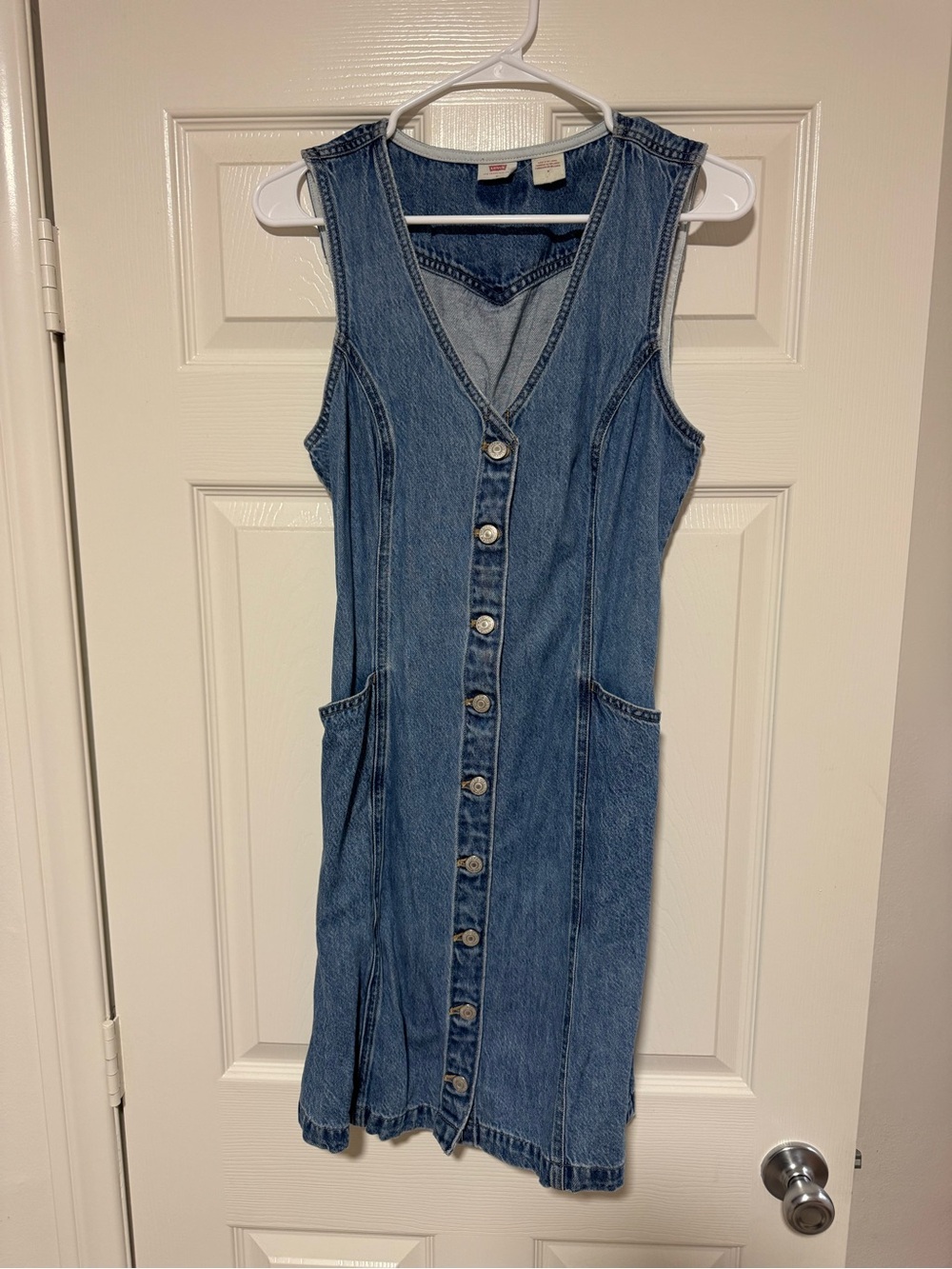 Levi's Vianna vest dress denim dress